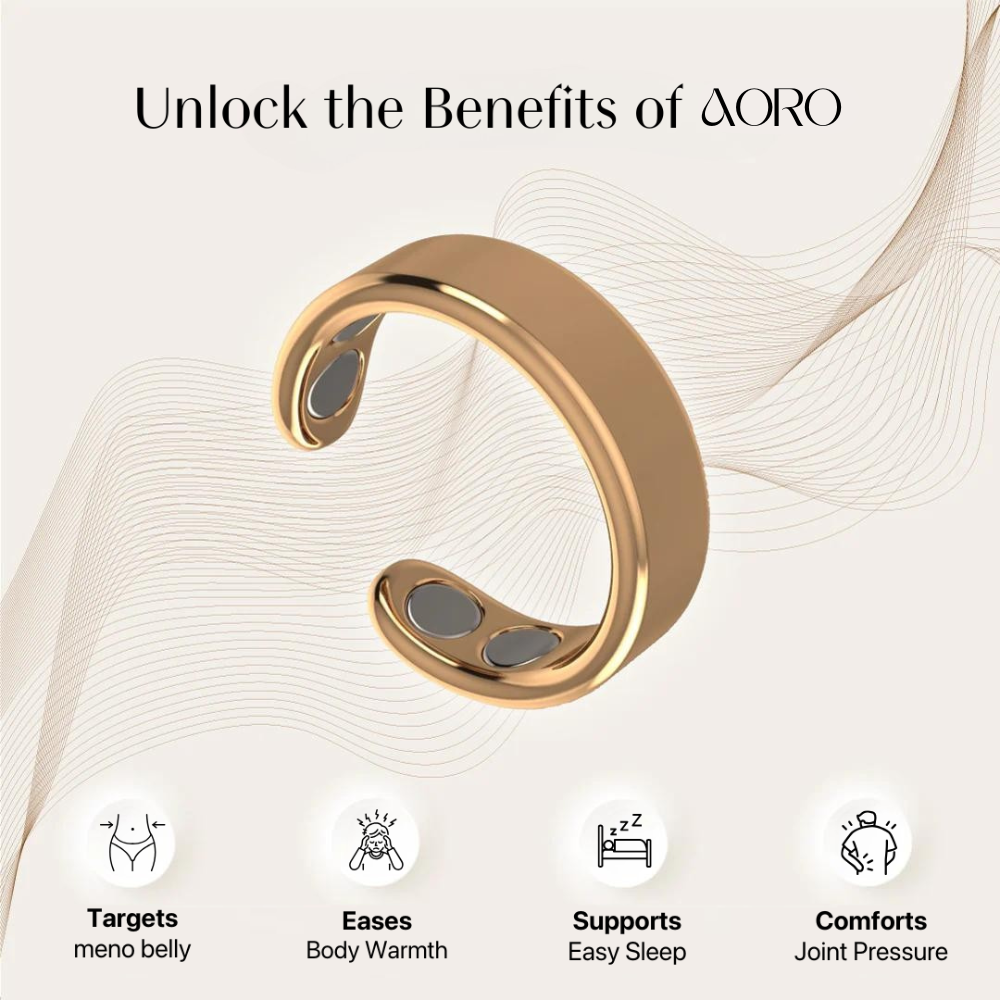 Aoro Ring - The Natural Menopause Solution